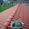 Instalacion de canalon en tejado de vivienda unifamiliar