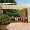 Toldo corredero en terraza