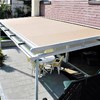 Instalación de un alero de aluminio
