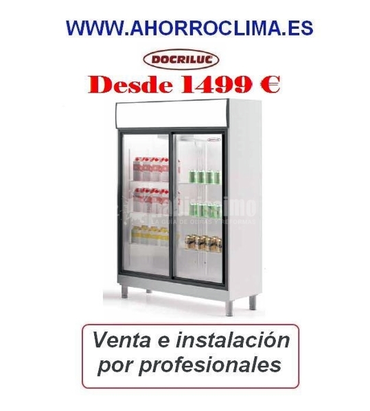 Oferta Armario Expositor de Bebidas Puertas Correderas Docriluc 1499 €