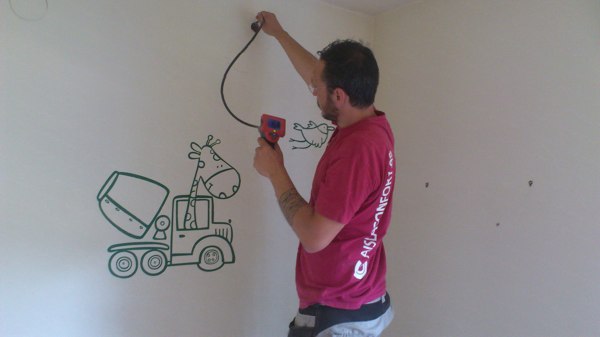 Aislar habitación de niños por insuflado de celulosa por aislaconfort