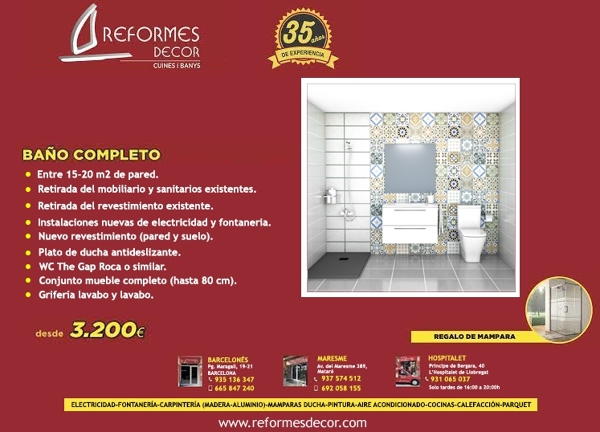 BAÑO INTEGRAL.