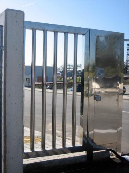 Cancela inox