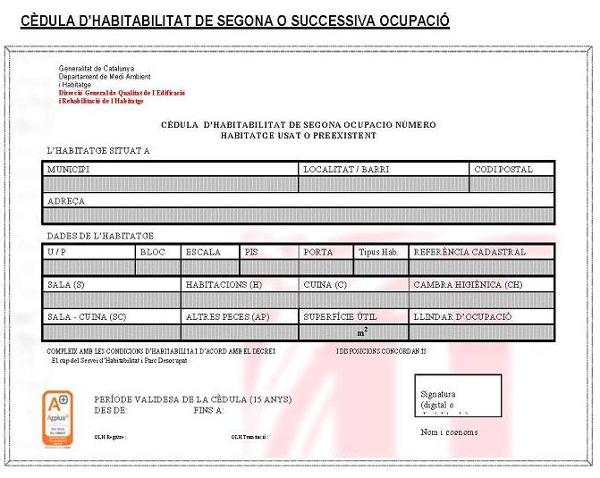 cedula de habitabilidad