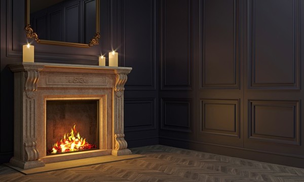 Chimenea decorativa