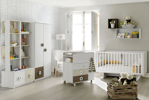 coleccion cuna comoda y armario modelo tac