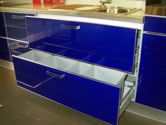 Cubo basura triple