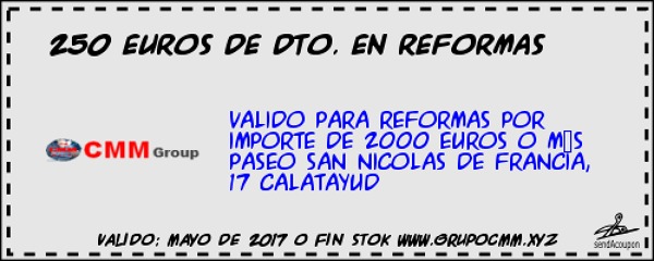Descuento de 250€ para reformas de 2000€ o más