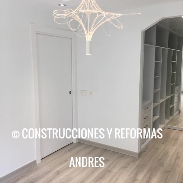 Dormitorio matrimonio con Vestidor moderno