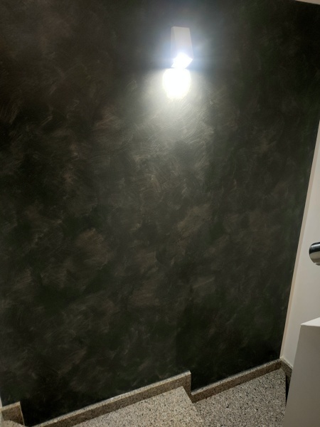 efecto decorativo pintura varios colores