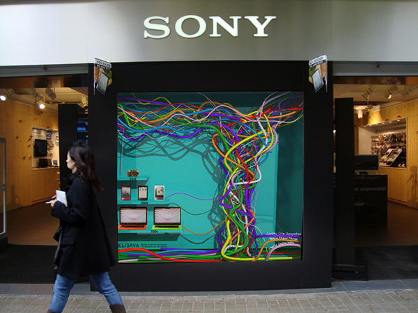 Escaparate Sony Store