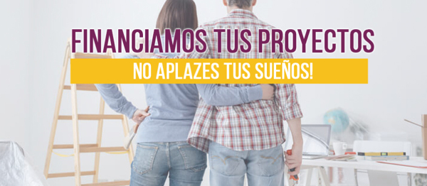 Financiamos tus proyectos!