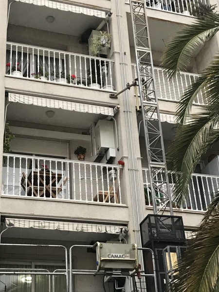 instalación de gas