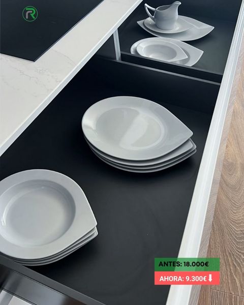 Liquidación en cocina de exposición