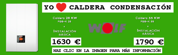 LOVE CALDERA CONDENSACION WOLF
