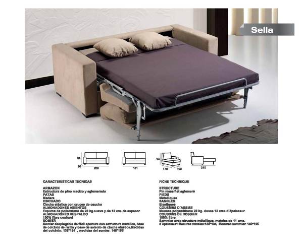 MODELO SELLA CAMA 890 €