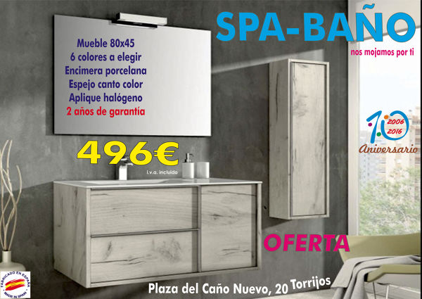 mueble suspendido