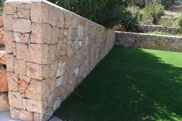 Muro de piedra mapo