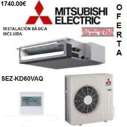 OFERTAS AIRES ACONDICIONADOS MITSUBISHI ELECTRIC POR CONDUCTOS VERANO 2012