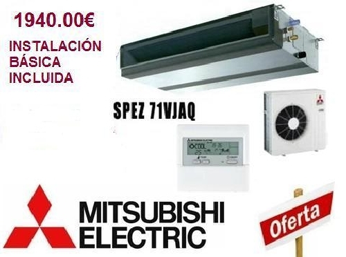 OFERTAS AIRES ACONDICIONADOS MITSUBISHI ELECTRIC POR CONDUCTOS VERANO 2012