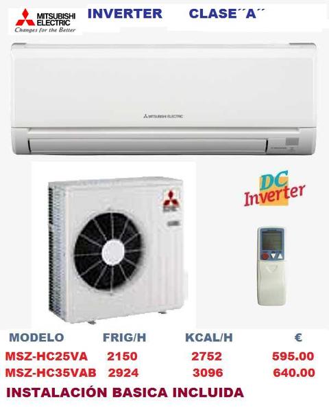 OFERTAS AIRES ACONDICIONADOS MITSUBISHI ELECTRIC VERANO 2012