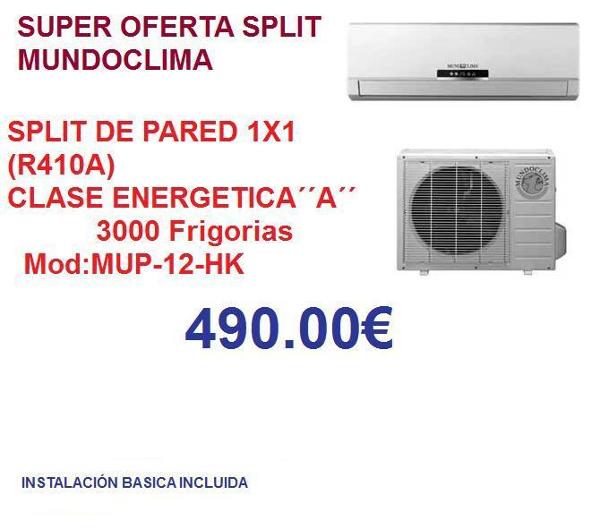OFERTAS AIRES ACONDICIONADOS MUNDOCLIMA VERANO 2012