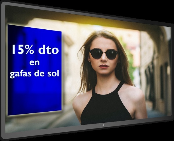 Pantalla de Publicidad para Ópticas