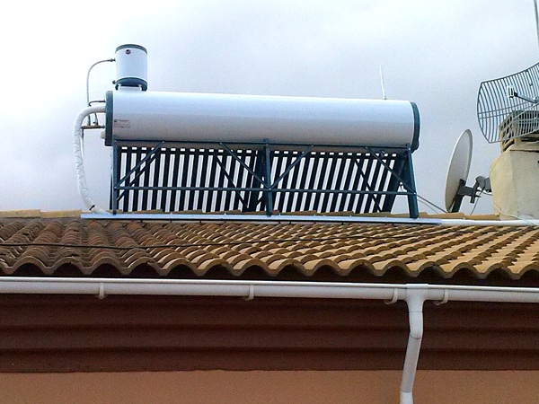 Parte trasera termosifón 300 L