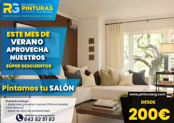 Pinta tu salón