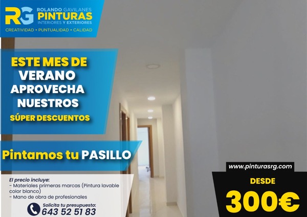 Pintamos tu pasillo