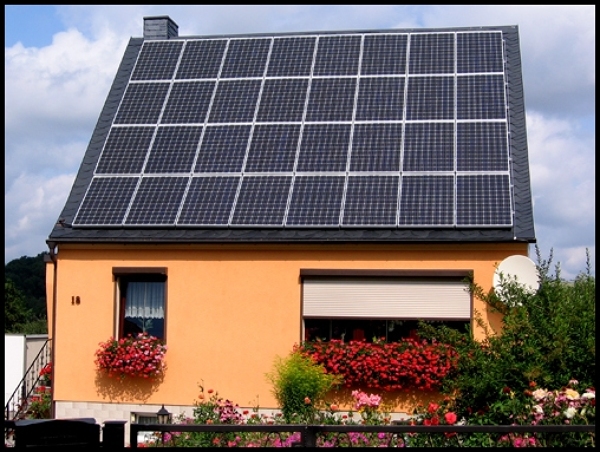 placas solares chalet