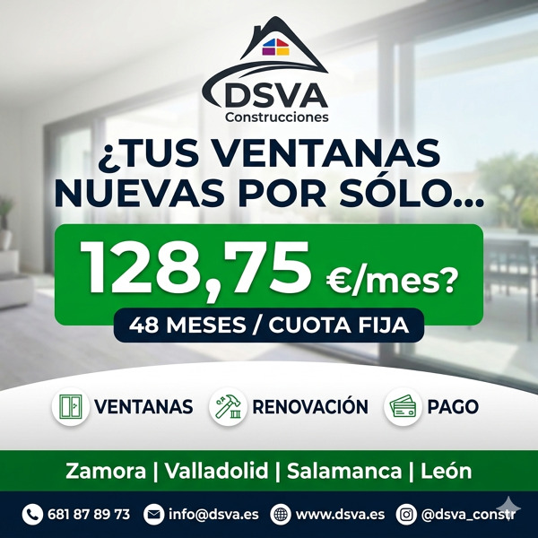 Plan de Financiación a Medida para Cambiar tus Ventanas