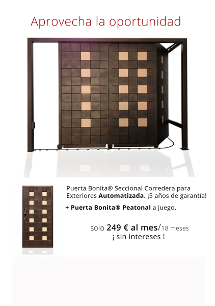 Puerta Bonita Corredera Seccional