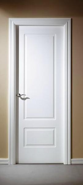 Puerta de interior lacada blanca
