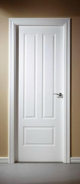 Puerta de interior lacada blanca