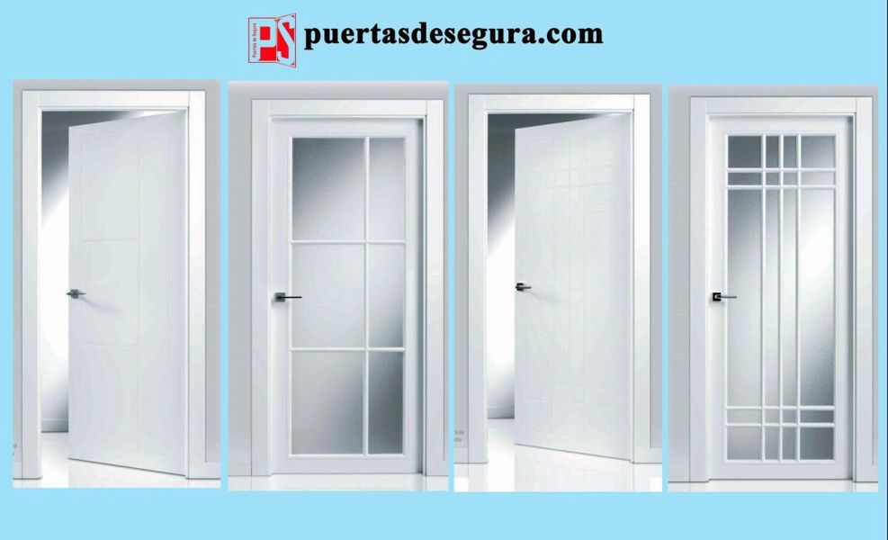 Puerta prepintada