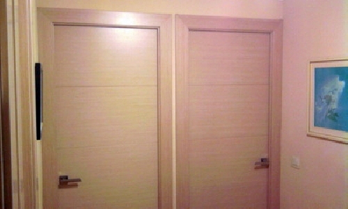Puertas en color Arce