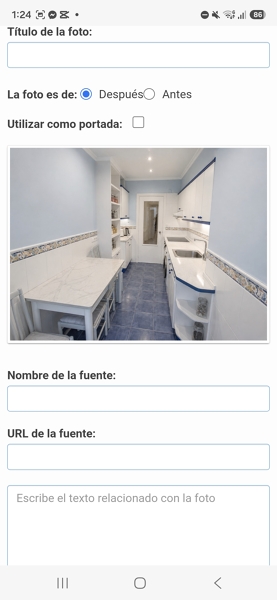 Reforma completa de cocina