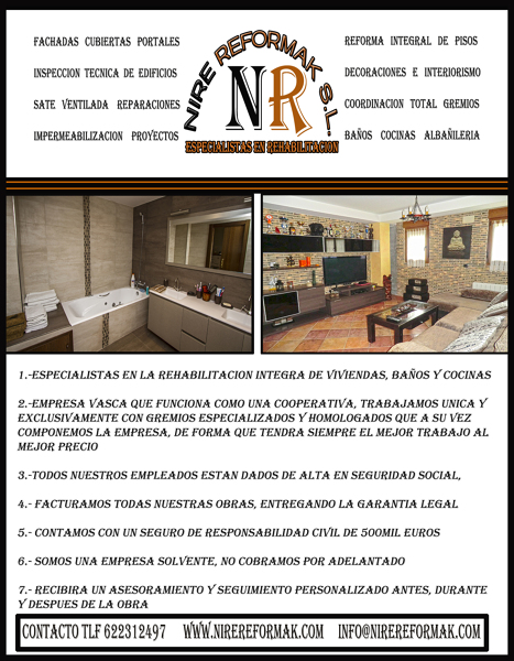 Reforma de baños y cocinas