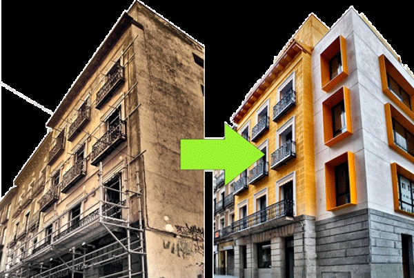 Rehabilitación integral edificios.