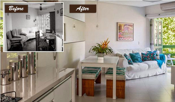Room with Kitchen