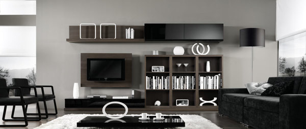 salon en madera y laca