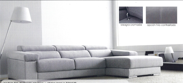 sofa chaise longue thais