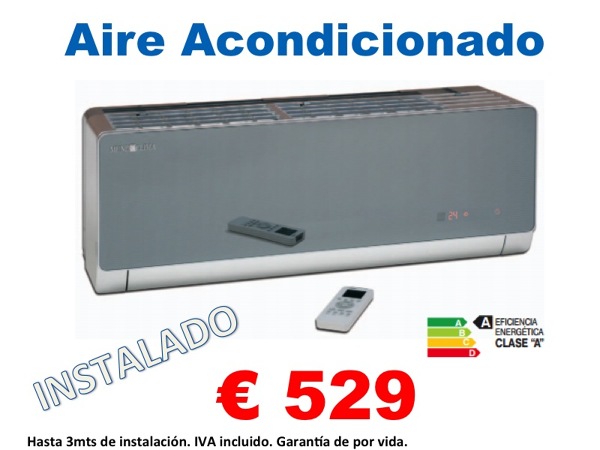 Split de Pared "Silver Cristal" 3,5 Kw