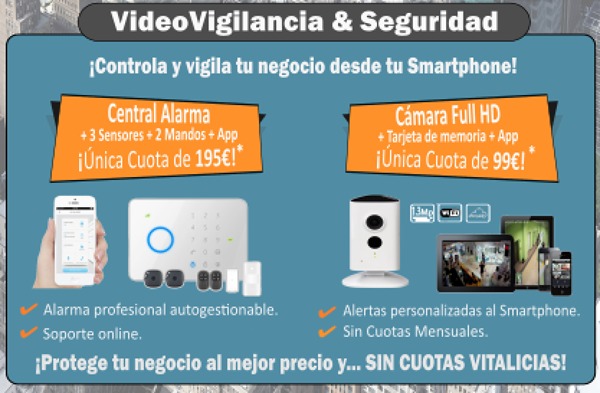 VideoVigilancia & Seguridada auto-gestionable.
