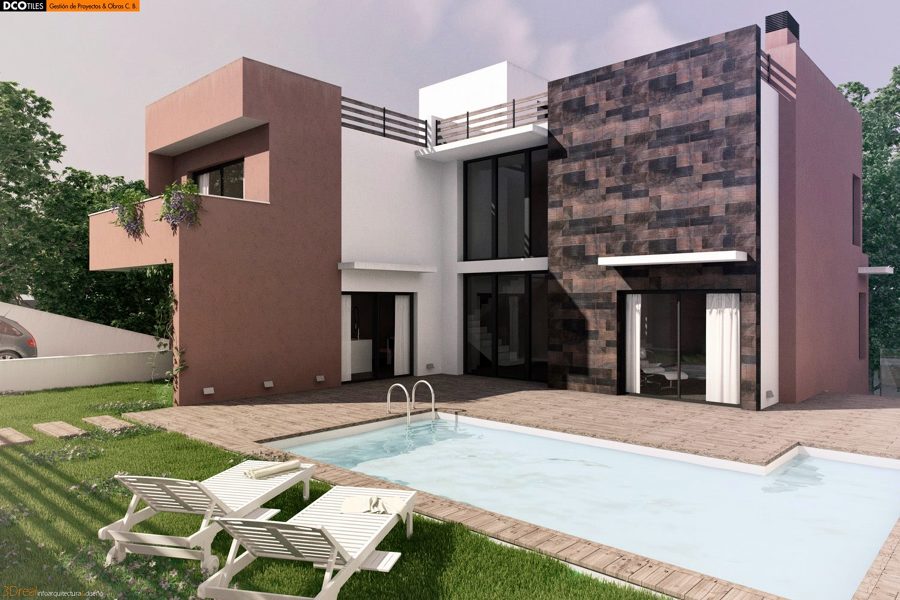 vista piscina