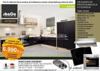 Oferta reforma tu cocina por 6990 € + IVA