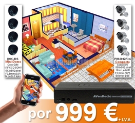 Oferta grabador digital triplex con telemetría ptz 999 € + IVA