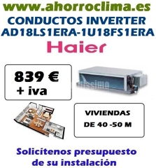 Oferta Haier Conductos Inverter Ad18ls1era-1u18fs1era 839 € + IVA
