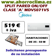 Oferta Venta Split On Off Mdvs071v5 Midea Clase A 519 € + IVA